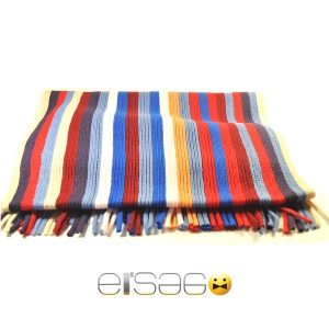 Разноцветный мужской шарф Эльсаго