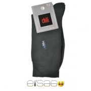 Черные фирменные мужские носки Chili