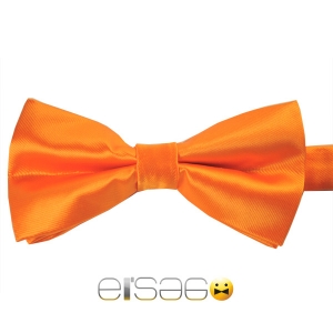 Оранжевая жаккардовая галстук-бабочка