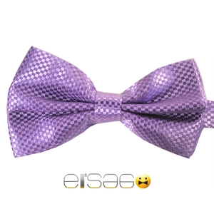 Фиолетовая шотландская галстук-бабочка